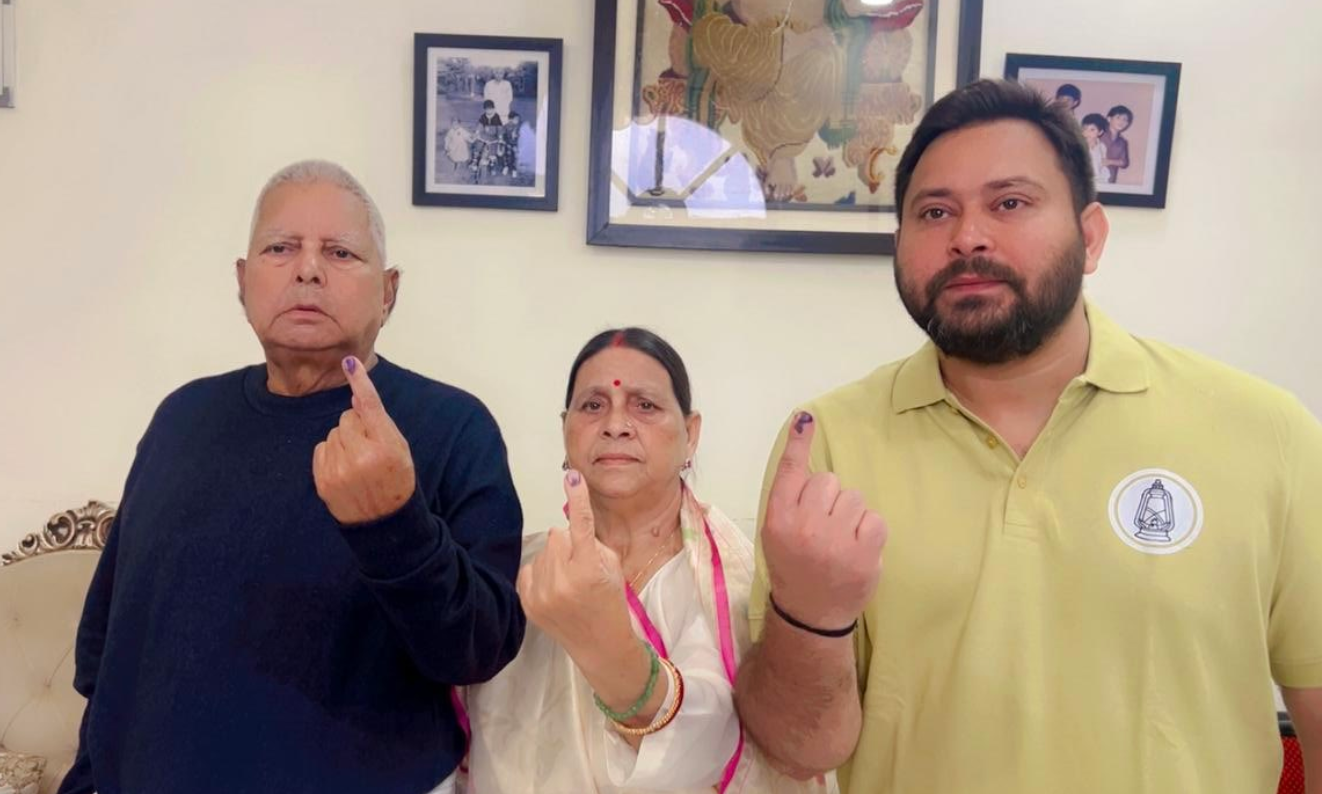 लालू, तेजस्वी और राबड़ी देवी