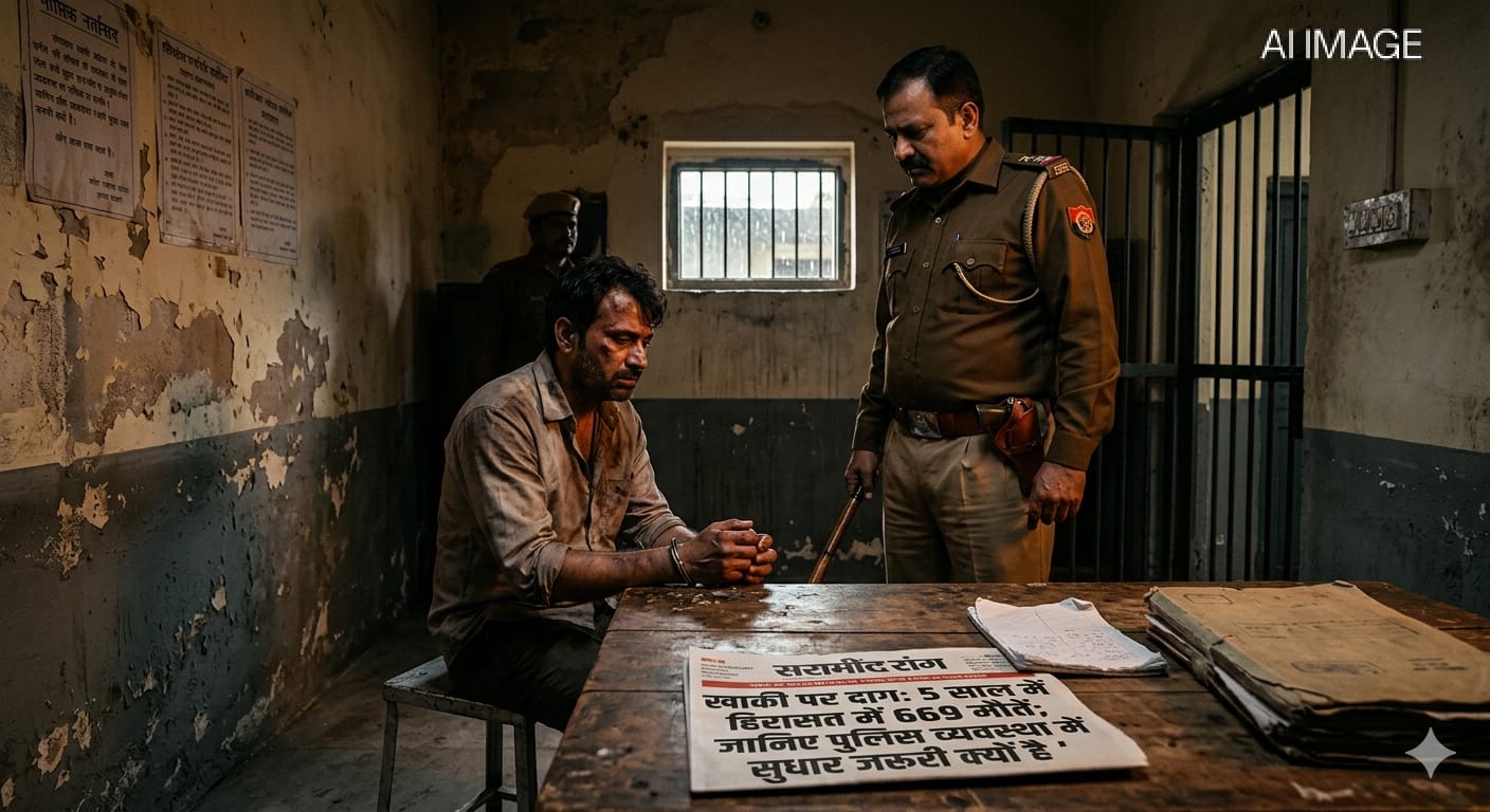 पुलिस की हिरासत में पूछताछ